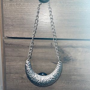 Short Silver Necklace